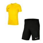 Komplet sportowy dziecięcy Nike Park żółto-czarny