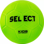 Piłka Ręczna Gumowa Select Soft Kids zielona