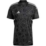 Koszulka męska Condivo 22 Goalkeeper Jersey Short Sleeve czarna HB1619
