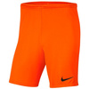 Spodenki dziecięce Nike Dri-FIT Park III pomarańczowe poliestrowe