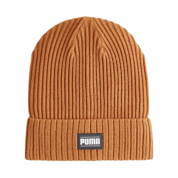 Czapka Puma Classic Cuff Beanie jasny brąz 024038 12