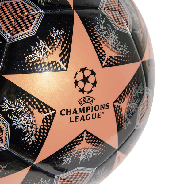 Piłka nożna adidas UCL Club 24/25 Knockout Stages czarno-złota JH1285