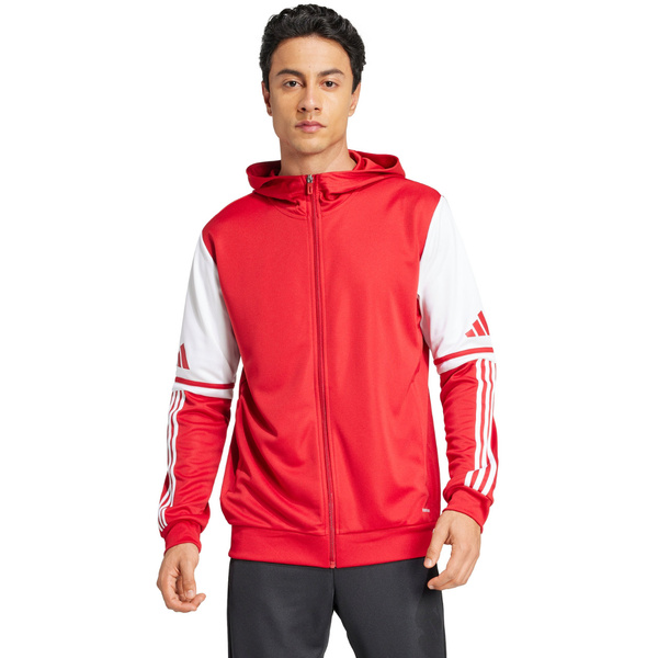Bluza męska adidas Squadra 25 Hoody czerwona JD2990