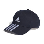 Czapka z daszkiem adidas Baseball 3-Stripes Twill granatowa