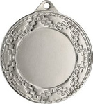 Medal srebrny 40mm z miejscem na emblemat ME0340