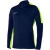 Bluza męska Nike DF Academy 23 SS Drill granatowo-zielona DR1352 452