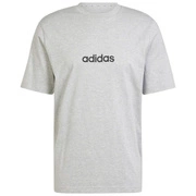Koszulka męska adidas ESSENTIALS szara bawełniana