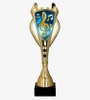Puchar plastikowy złoty - MUZYKA H-33,5cm 7243/MUS-D