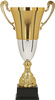 Puchar metalowy złoto-srebrny - BALTA H-62,5cm, R-220mm 2071B