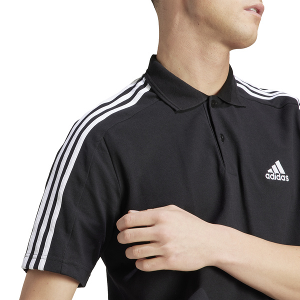 Koszulka męska adidas Polo czarna