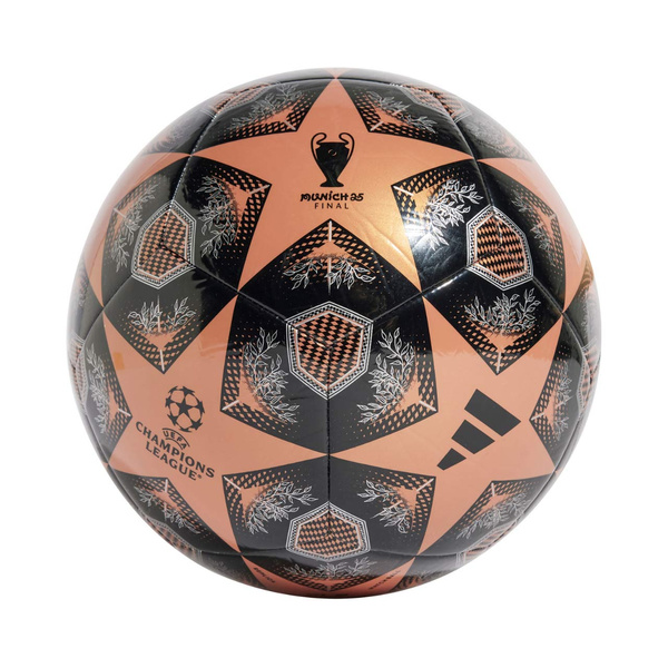 Piłka nożna adidas UCL Club 24/25 Knockout Stages czarno-złota JH1285