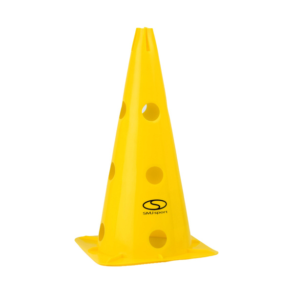 Pachołek Smj z otworami 38 cm żółty 1 szt. PT1-38H-Y