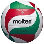 Piłka siatkowa MOLTEN  V5-M2000L zielono-biało-czerwona rozmiar 5