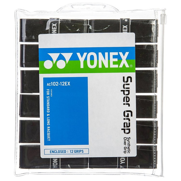 OWIJKA YONEX AC 102 EX-12 CZARNA 