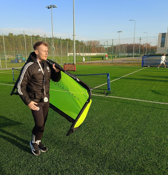 Siatka do bramki GIZA 1,2m x 0,8m | 120x80cm- różne kolory Czarny