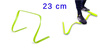 Płotek koordynacyjny elastyczny Yakimasport 23cm zielony gumowy