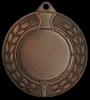 Medal brązowy 45mm z miejscem na emblemat MMC4501