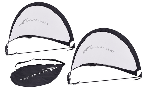 Bramka przenośna POP-UP 1,2m x 0,8 m (2 sztuki + torba) 120x80cm