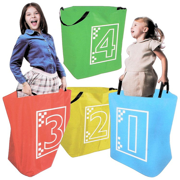 Komplet worków do skakania 4szt rożne kolory