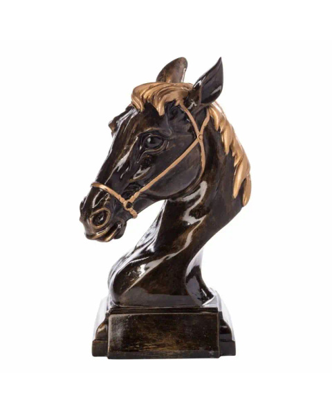 Statuetka odlewana brązowa JEŹDZIECTWO 39357