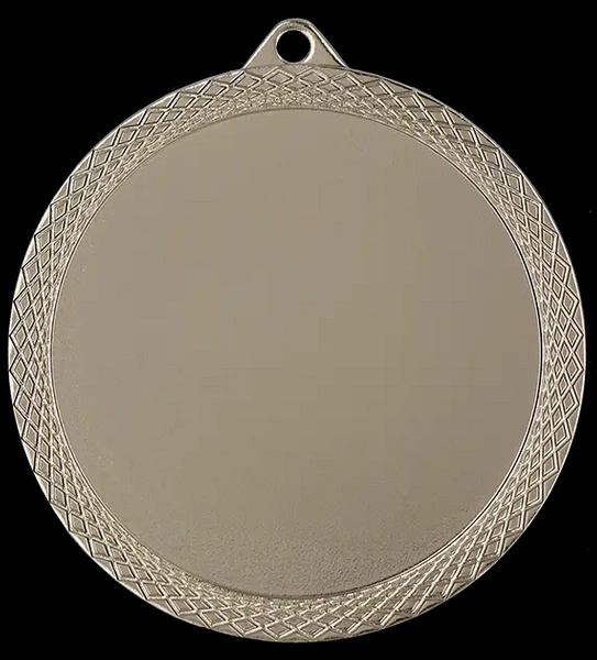 Medal srebrny 60mm z miejscem na emblemat MMC6062