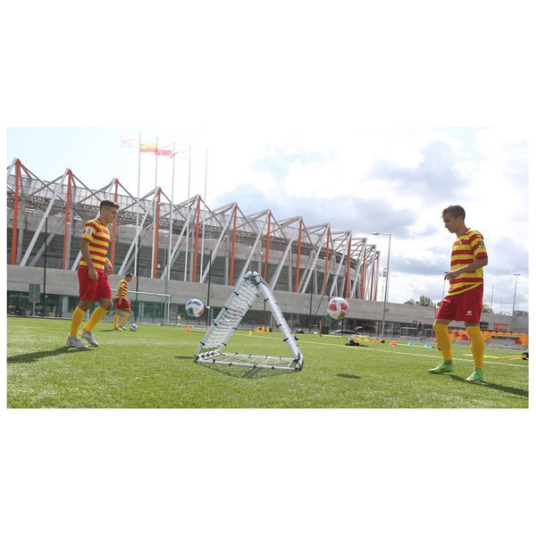 Rebounder potrójny, rama z siatką