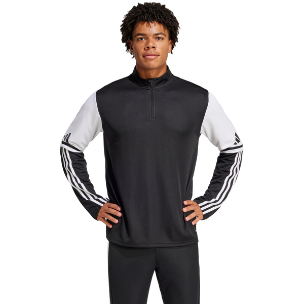 Bluza męska adidas Squadra 25 Training Top czarno-biała JE2767