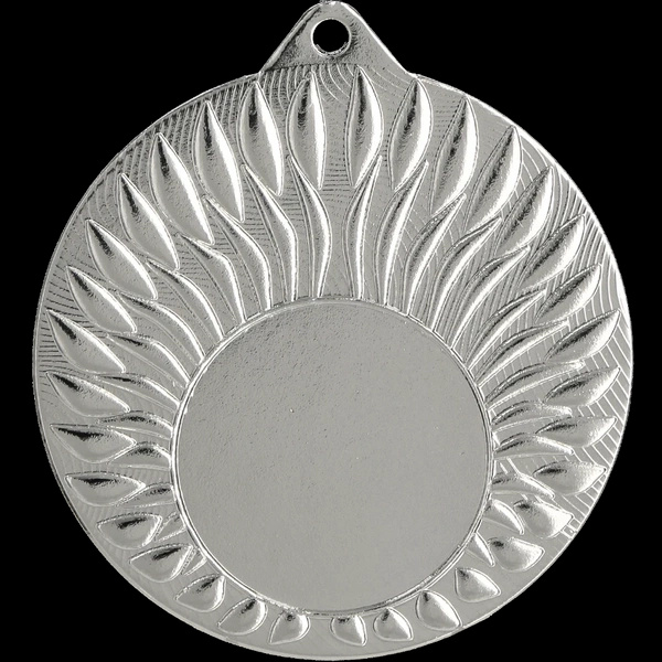 Medal 50mm srebrny z miejscem na emblemat MMC24050