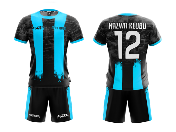 Komplet piłkarski sublimacyjny ASCEN 7 męski