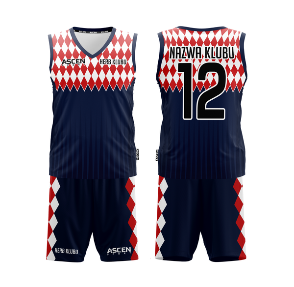 Komplet koszykarski sublimacyjny ASCEN 5