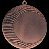 Medal 70mm brązowy z miejscem na emblemat MMC1090