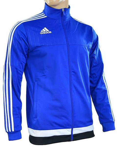 DRES adidas TIRO 15 PES SUIT TRENINGOWY niebiesko/czarny /S22291