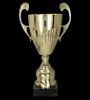 Puchar metalowy złoty z przykrywką - MIDA H-45cm, R-160mm 7098/BP