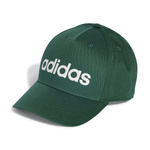 Czapka z daszkiem dziecięca adidas DAILY CAP zielona IY5415