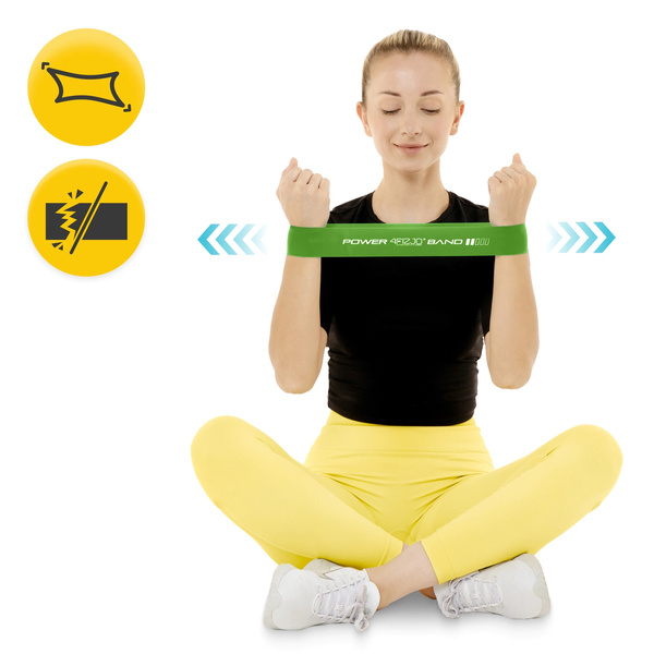 Zestaw gum Mini Power Band 4Fizjo 5szt różny opór