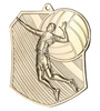 Medal metalowy srebrny SIATKÓWKA MD8047 