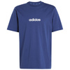 Koszulka męska adidas ESSENTIALS granatowa bawełniana