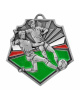 Medal metalowy srebrny PIŁKA NOŻNA M98/S