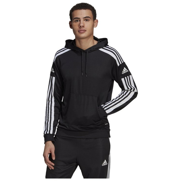 Bluza adidas męska Squadra 21 Hoodie czarna z kapturem