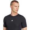 Koszulka męska adidas Techfit Short Sleeve Tee czarna JP4674