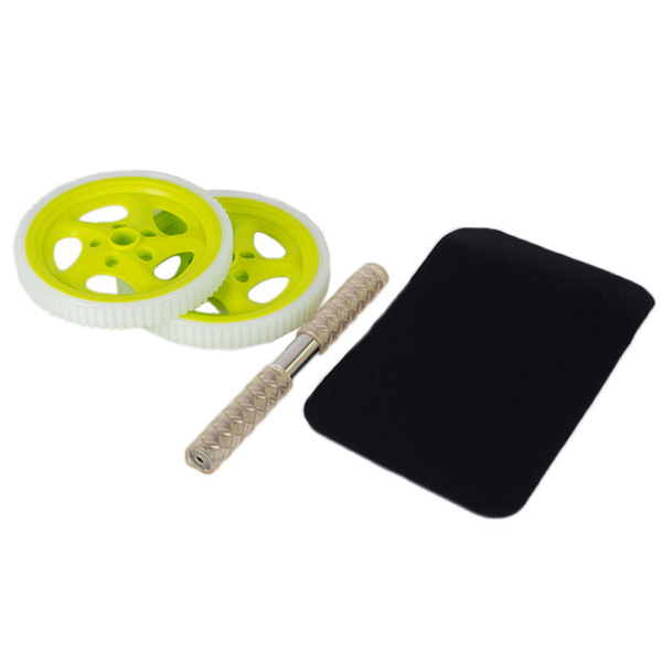 Kółko do ćwiczeń Profit z matą zielone DK 3216  