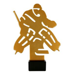 Statuetka metalowa złota HOKEJ ML-HOC2