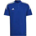 Koszulka męska adidas Condivo 22 Polo niebieska HG6307