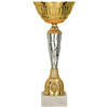 Puchar 9256 metalowy złoto-srebrny