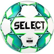 Piłka Nożna Select Match DB Fifa biało-zielona