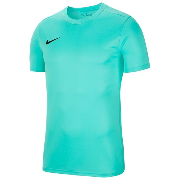 Koszulka męska Nike Dri-FIT Park VII turkusowa sportowa, piłkarska Slim-Fit