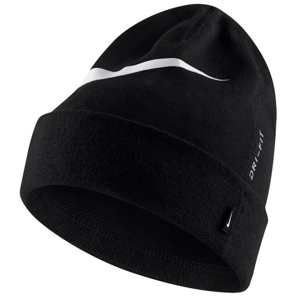 Czapka zimowa unisex Nike Soccer Beanie czarna z logo