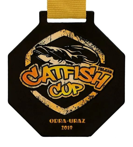 Medal personalizowany - Q-Medal - ośmiokątny 60mm