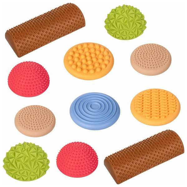 Ścieżka sensoryczna Tullo 11 elementów pastelowa