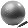Piłka gimnastyczna fitness HMS Antiburst YB02 75cm szara